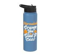 Mermelada Naranja Te alegra que exista Mermelada Stainless Steel Insulated Water Bottle