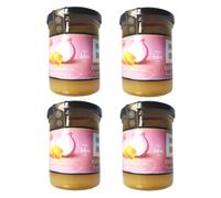 Mermeladas Natural , Sin Gluten, 240 Gr, Ver Sabores - Pack 4 - 6 - 8 Unidades . Esencia Andalusí (Cebolla Caramelizada y Miel de Azahar, 4 Unidades)