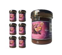 Mermeladas Natural , Sin Gluten, 240 Gr, Ver Sabores - Pack 4 - 6 - 8 Unidades . Esencia Andalusí (Higos con Chocolate, 6 Unidades)