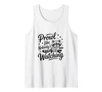 Merodea como si Nadie estuviera Viendo el Divertido Mapache Trash Panda Camiseta sin Mangas