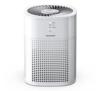 MERONTE Purificador de aire alérgico para dormitorio, filtro de aire HEPA, un purificador de aire con aromaterapia que puede prevenir el polvo, el polen, el pelo de las mascotas y el humo, 24 dB con