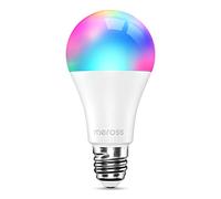 Meross Bombilla LED Wifi Inteligente, Regulable, Multicolor RGBWW, 9W E27, 2700-6500 K, Compatible con Alexa, Compatible con Alexa, Google Home y SmartThings