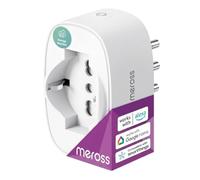 Meross Enchufe inteligente italiano con monitoreo de consumo，1 unidad
