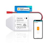 Meross Inteligente Abridor de Puerta Garaje, WiFi Abridor de Puerta Inteligente Control Remoto y Voz, Compatible con HomeKit, Alexa, Google Home y SmartThings