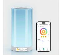meross Lámpara Nocturna Táctil WiFi Inteligente, Multicolor Regulable con RGBWW(2700K - 6500K), Compatible con Apple HomeKit, Alexa, Google Home