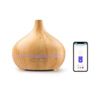 Meross Smart Difusor de Aromas con App Control, Humidificador WiFi Compatible con Apple Home, Alexa y Google Home, Función Programable, Control por Voz y Control Remoto, 400ml