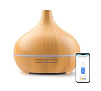 Meross Smart Humidificador Pequeño | 400ML & Sin BPA | Función de Temporización | Control por Voz y Control Remoto | Inteligente Difusor de Aromas | Compatible con Apple Home, Alexa y Google Home
