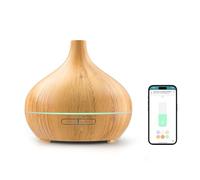 Meross_Smart Inteligente Humidificador Ultrasónico y Difusor de Aromas con Temporizador, WiFi Difusor Compatible con HomeKit Alexa y Google Home, 400ml Difusor de Aceites Esenciales, Sin BPA