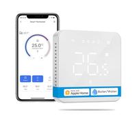 Termostato WiFi Meross, termostato inteligente para caldera, funciona con Apple HomeKit, Alexa y Google Assistant