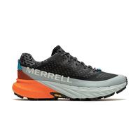 Merrell Agility Peak 5-Black/Tangerine, Zapatillas Hombre, 42 EU
