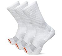 Merrell Calcetines unisex de algodón acolchado, Blanco, Small