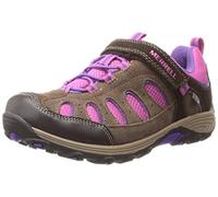 Merrell Cham Low AC WTPF, Botas de Senderismo Niños, Brn/Pnk, 37