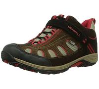 Merrell CHAM MID AC WTPF botas de senderismo para Niños, Multicolor (BRN/RED), 37 EU