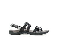 Merrell District 3 Backstrap Web, Sandalias Deportivas Mujer, Black, 39 EU