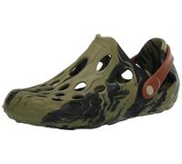 Merrell Hydro Moc, Sandalia Hombre, Black/Mosstone, 48 EU