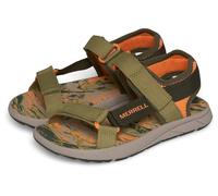 Merrell Kahuna Web 2.0, Sandalias Deportivas, Olive/Orange, 35 EU