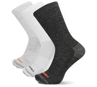 Merrell Men's 3 Pack Cushioned Hiker Crew Socks