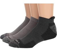 Merrell Men's and Women's Wool Everyday Hiking Socks-3 Pairs-Cushioned Moisture Wicking Calcetín Informal, Pestaña de Corte bajo, carbón Jaspeado, L-XL (Pack de 3) Unisex Adulto