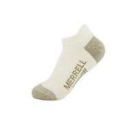Merrell Moab - Calcetines de senderismo de corte bajo, calcetines de peso medio con soporte de arco, avena jaspeado, mediano-grande