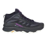 Merrell MOAB Speed Mid, Botas de Senderismo Mujer, Black, 39 EU