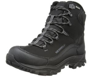 Merrell Norsehund Omega Sport Wtpf - Botines de cuero hombre, Negro, 40