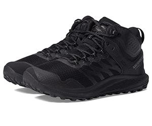 Merrell Nova 3 Tactical Mid impermeable para hombre, Negro/Carbón, 10