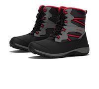 Merrell Outback Snow Boot WTRPF Black/Grey/Red para Unisex NIÑOS Talla 34