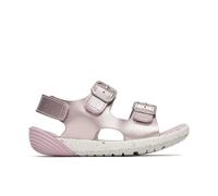 Merrell Sandalia BARE STEPS para niña, Lila/Metálico, 9 Little Kid