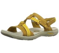 Merrell Swivel Nubuck J62058 - Sandalias de Cuero para Mujer, Color Amarillo, Talla 36