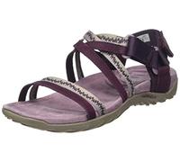 Merrell Terran 3 Cush Lattice, Sandalia Mujer, Burgundy, 36 EU