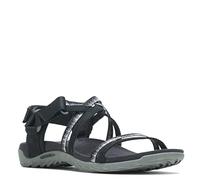Merrell Terran 3 Cush Lattice, Sandalias Deportivas Mujer, Negro (Black), 36 EU