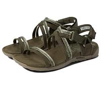 Merrell Terran 3 Cush Lattice, Sandalias Deportivas Mujer, Verde (Olive), 36 EU