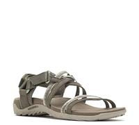 Merrell Terran 3 Cush Lattice, Sandalias Deportivas Mujer, Verde (Olive), 36 EU