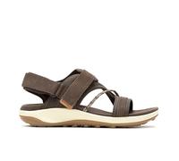 Merrell Terran 4-Correa Trasera, Sandalia Mujer, marrón, 37 EU
