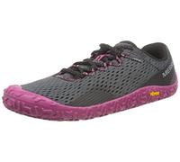 Merrell Vapor Glove 6, Zapatillas Mujer, Gris Granite Fuchsia, 36 EU