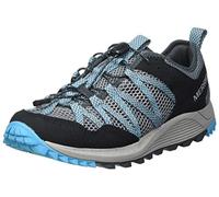 Merrell Wildwood Aerosport, Zapato para Caminar Mujer, Gris (Monument), 38 EU