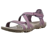 Merrell Women's Sandspur Rose Leather Sandal, Elderberry, 9 M US