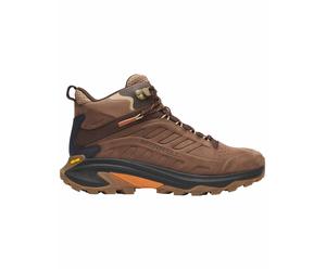 Merrell - Zapatillas de senderismo Hombre - Moab Speed 2 Ltr Mid Wp Mole de Cuero - Talla 41.5 - Marrón Marrón 41.5