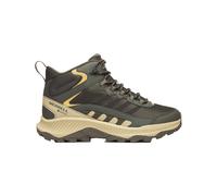 Merrell - Zapatillas de senderismo Hombre - Speed Strike 2 Mid Gtx Beluga de Cuero - Talla 42 - Caqui Caqui 42