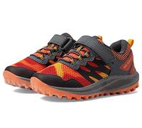 Merrell Zapatillas unisex para niños Nova 3, Negro y naranja., 12 Big Kid