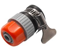 Merriway BH00315 - Adaptador para manguera con llave conectora con tornillo (60 x 40 mm), color naranja