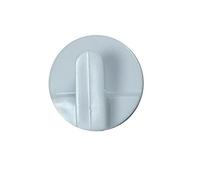 Merriway BH01926 redondo Tamaño pequeño gancho autoadhesivo - blanco (6 unidades)