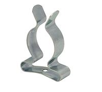 Merriway BH01973 - Clip Tool 13 Mm, Galvanizado Brillante (Paquete De 50)
