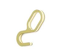 Merriway BH02137 - Armario De Montaje Gancho Oval Rail, Tocando El Viento (Paquete De 2)