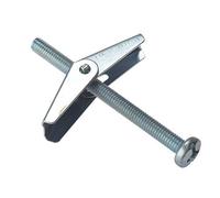 Merriway BH02494 - Ala Primavera Toggle Con Máquina Tornillo M3 X 50 Mm (Paquete De 20)