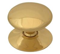 Merriway BH02555 - Perilla De Puerta Victoriana 50 Mm, Latón (Paquete De 1)