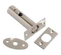 Merriway BH03300 63 mm Cerrojo para Puerta Llave y - Cromado Satinado