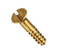 Merriway BH03546 2,54 cm x 7 mm latón ranurado CSK tornillo (20 unidades)