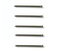 Merriway BH03713 Pasador de Panel de Acero para gabinete y carpintería, Acabado Brillante, 25mm 1 inch