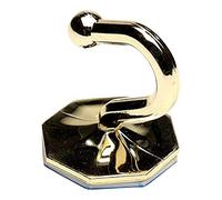 Merriway BH03775 Alzapaños de Cortina autoadhesivos, latón, 35 x 35 x 40 mm, Set de 2 Piezas